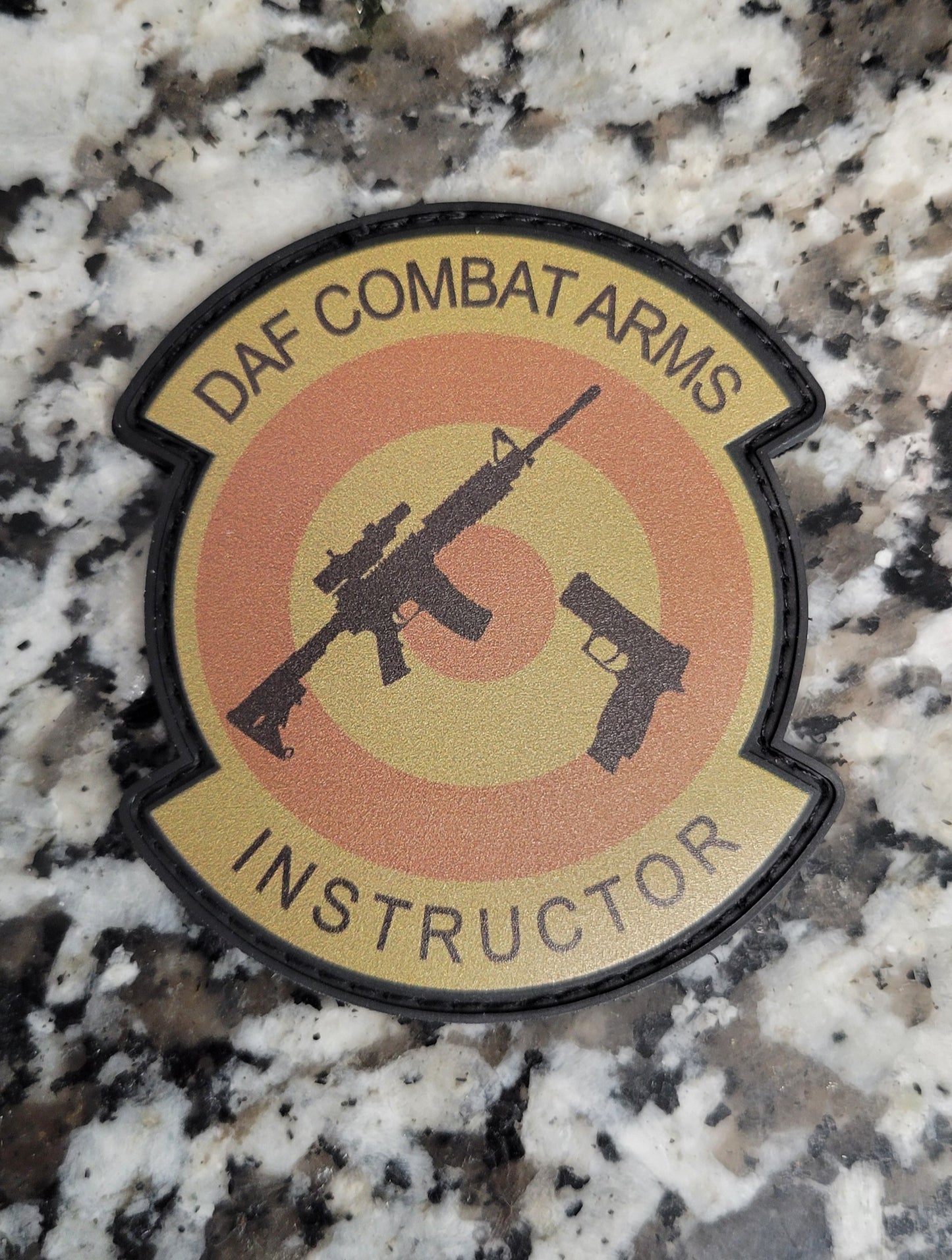 DAF Combat Arms Instructor Patch (UV Printed Version)