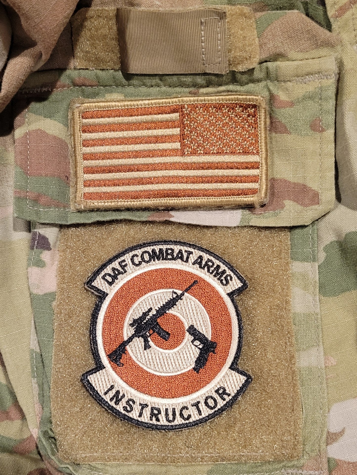 DAF Combat Arms Instructor Patch (Embroidered)