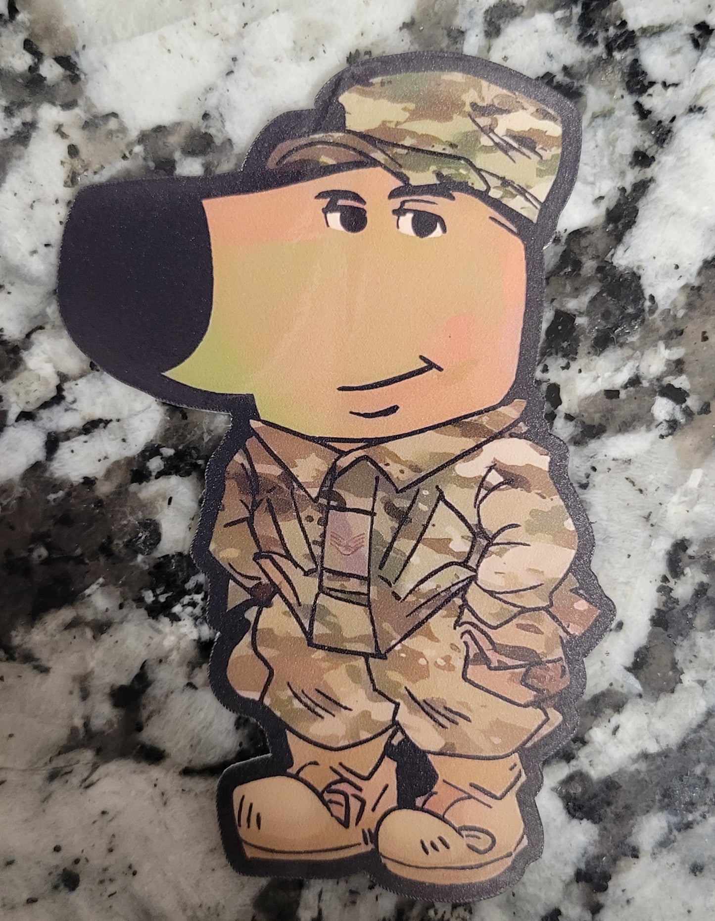 Chill Airman Sticker (Chill Guy Meme)