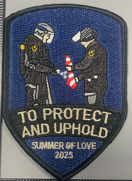 To Protect and Uphold - Summer of Love 2025 Police Patch