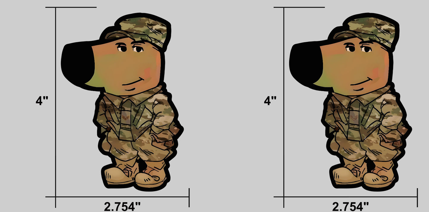 Chill Airman Patch (Chill Guy Meme)