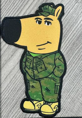 Chill Marine Patch (Chill Guy Meme)