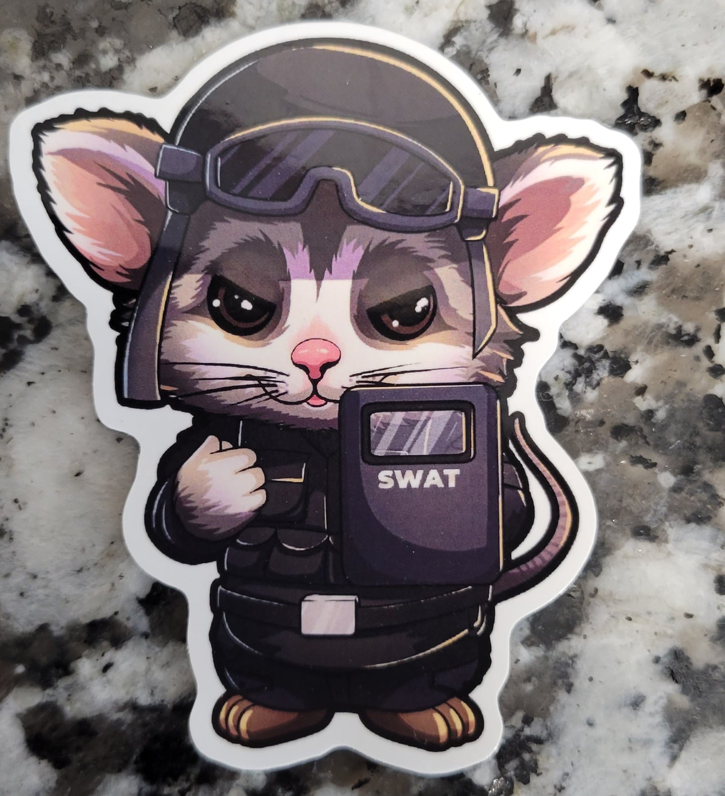 Paco the Police Possum Stickers