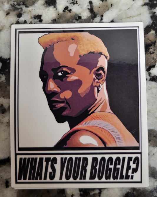 Whats Your Boggle? - Demolition Man Inspired Sticker