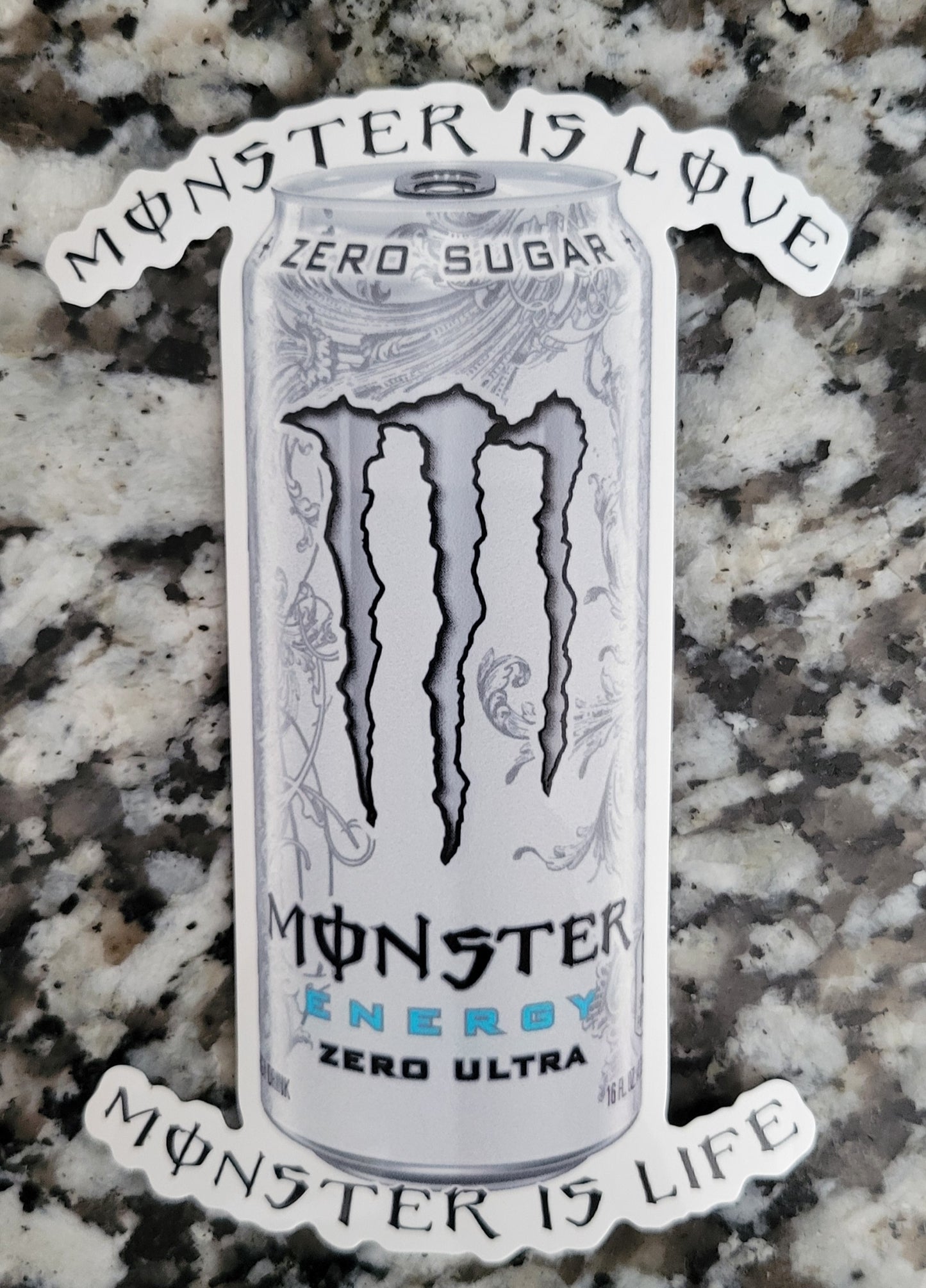 Monster is Love, Monster is Life Sticker