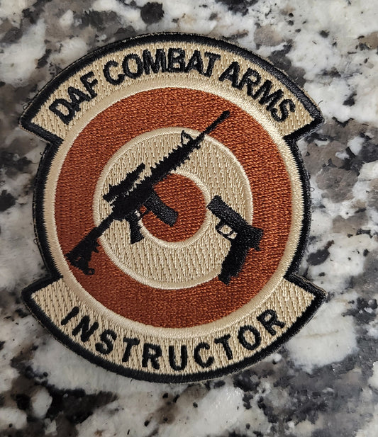 DAF Combat Arms Instructor Patch (Embroidered)