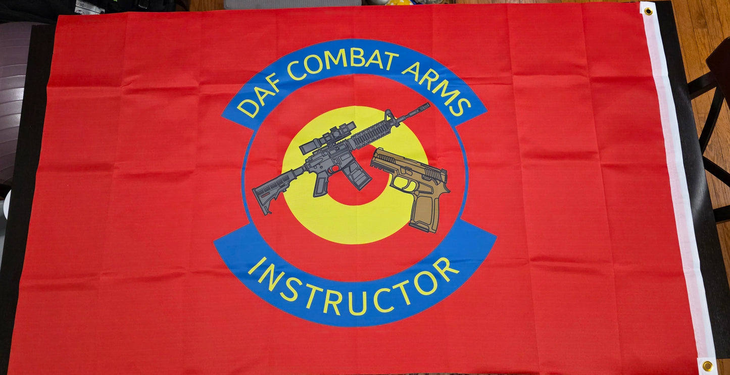 [Pre-Order] Security Forces/MWD/CATM/DAF Combat Arms Flag