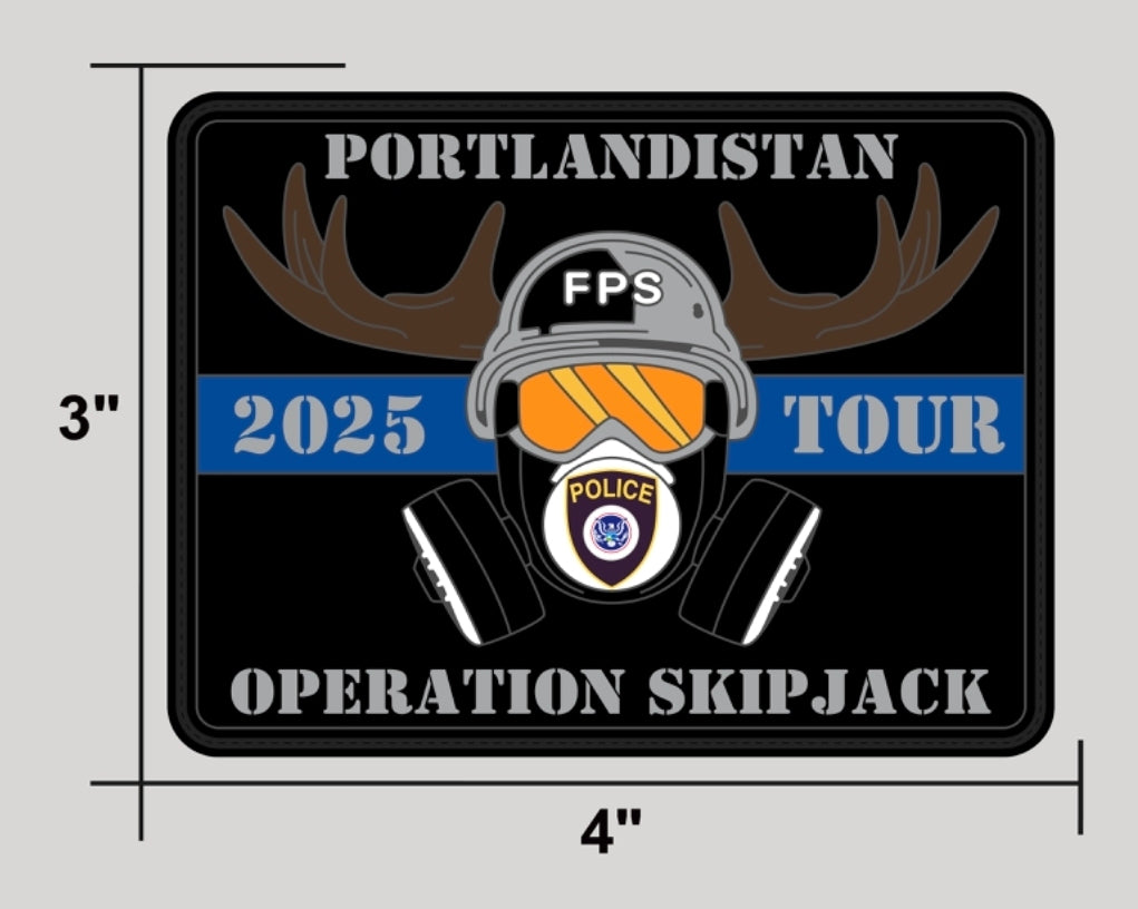 2025 Portland Tour Patch