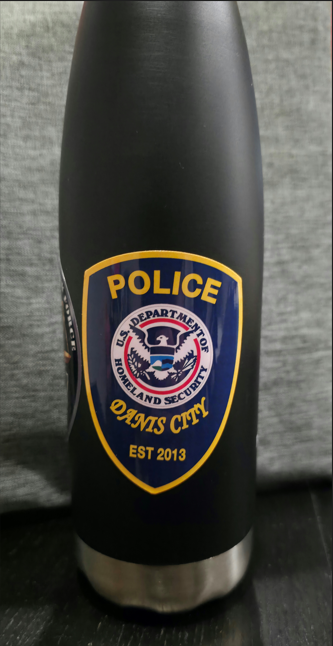 Danis City Police Sticker